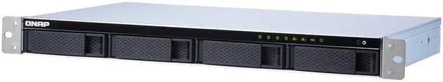 Alt view image 11 of 20 - QNAP TS-431XeU-8G-US 4-bay 1U Short-Depth Rackmount NAS (8GB RAM version) with Builti-in 10 GbE Network