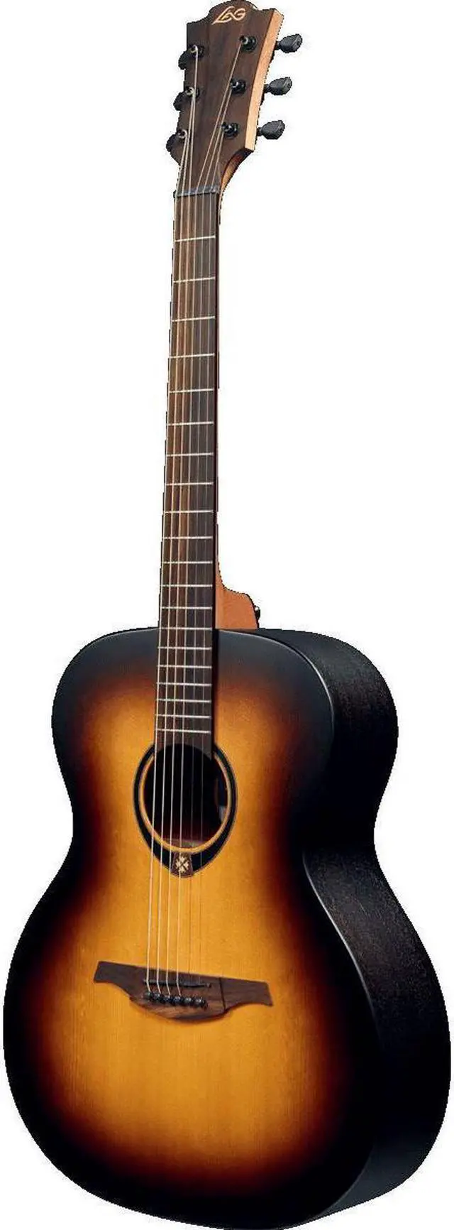 Alt view image 2 of 4 - Lag Tramontane 70 Auditorium Solid Sitka Spruce Acoustic-Electric Guitar
