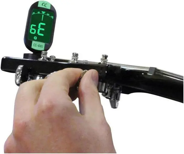 Alt view image 4 of 5 - ChromaCast 440 Series Clip-On Chromatic Tuner, Surf Green