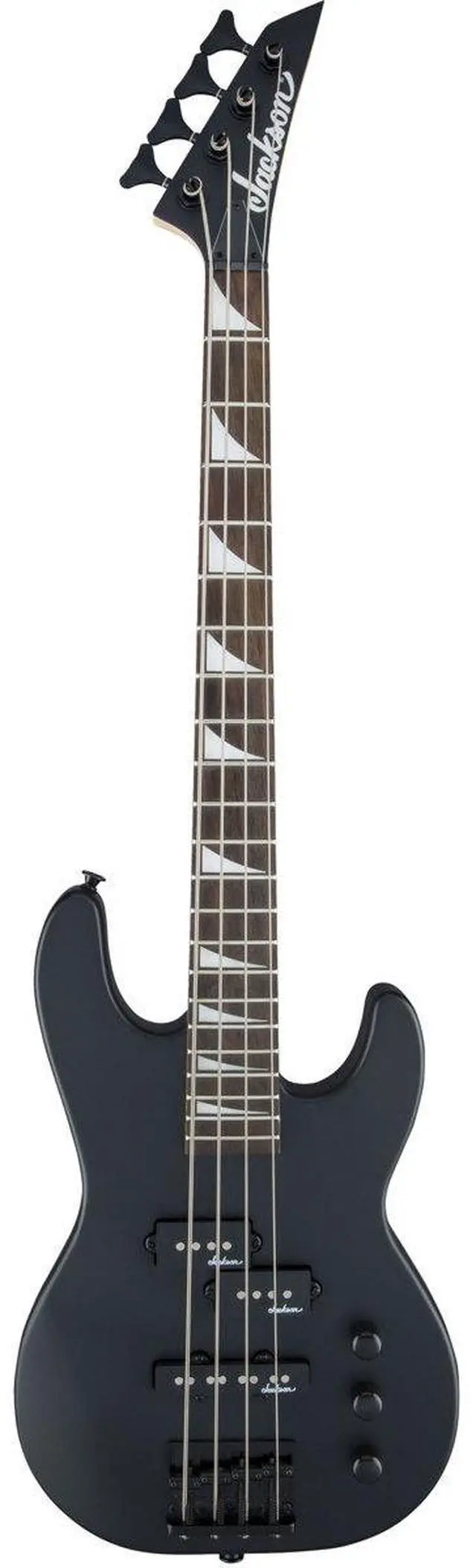 Alt view image 7 of 13 - Jackson JS1XCBMINSBK Minion JS1X Concert Bass Electric Guitar - Satin Black