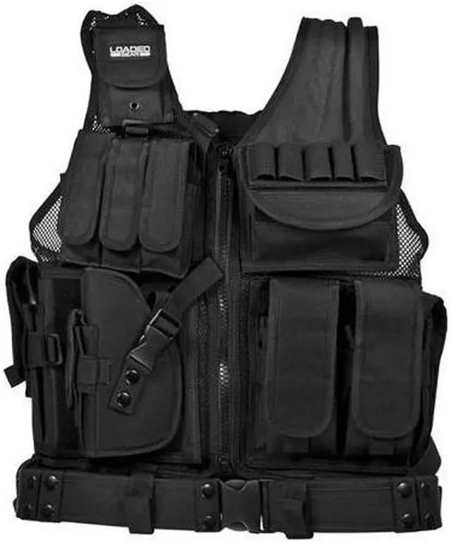 Alt view image 9 of 12 - BARSKA OPTICS BI12154 BARSKA OPTICS BI12154 Loaded Gear VX-200 Tactical Vest,LeftHand