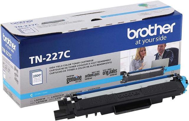 Alt view image 10 of 20 - Brother TN227C High Yield Toner Cartridge - Cyan
