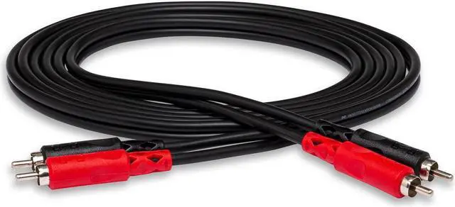 Alt view image 14 of 20 - Hosa CRA201 Dual RCA to Dual RCA Cable, 1 Meter (3.3 ft)