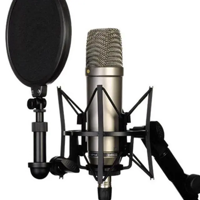 Alt view image 7 of 8 - Rode SM6 Microphone Shockmount and Removable Pop Filter