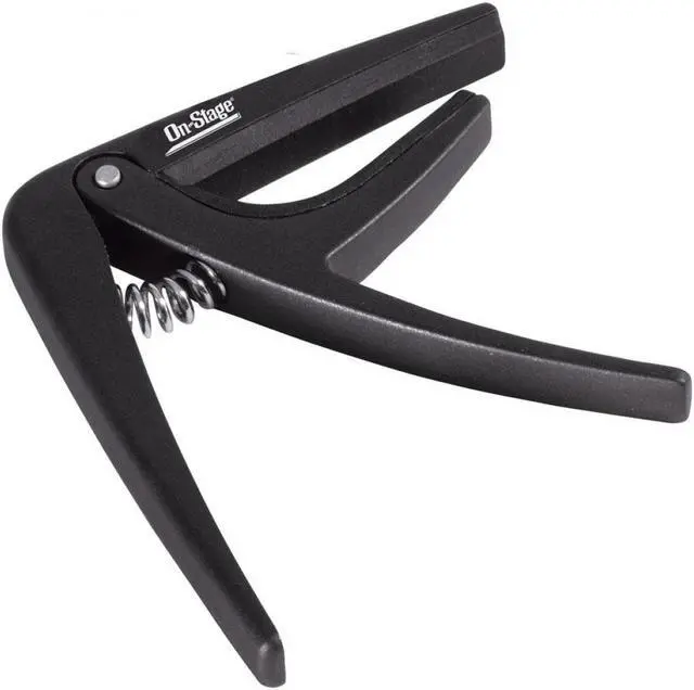 Alt view image 5 of 10 - On-Stage GA100 Guitar Capo, Black