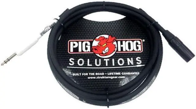 Main image of PIG HOG Pighog 6' Xlr Male-1/4"trs