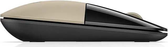 Alt view image 14 of 15 - HP Z3700 2.4GHz Wireless Mouse Gold/Black (X7Q43AA#ABL)