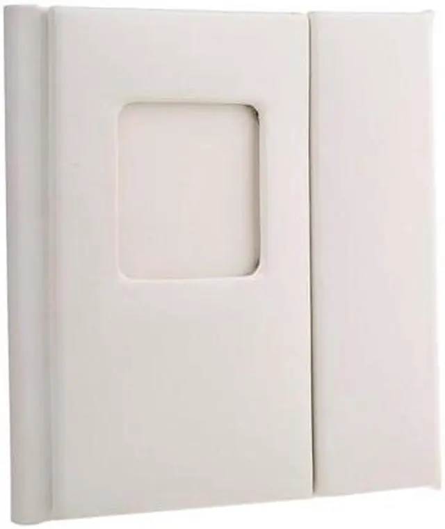 Alt view image 2 of 4 - Adorama Overlapping CD Holder with Cover Window, Holds 1 CD, White | 5-Pack
