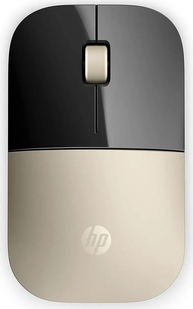 Alt view image 13 of 15 - HP Z3700 2.4GHz Wireless Mouse Gold/Black (X7Q43AA#ABL)