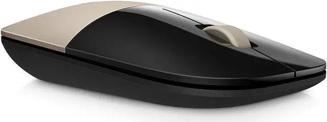 Alt view image 15 of 15 - HP Z3700 2.4GHz Wireless Mouse Gold/Black (X7Q43AA#ABL)