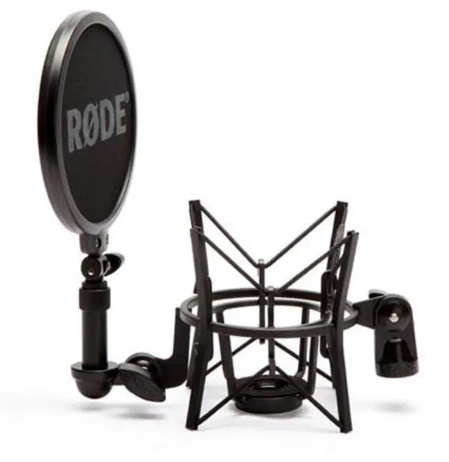 Alt view image 6 of 8 - Rode SM6 Microphone Shockmount and Removable Pop Filter