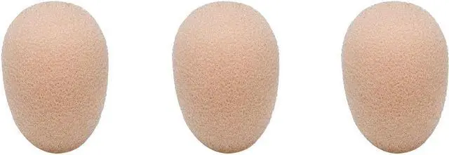 Main image of Audio-Technica AT8171 Windscreens for BP892x, BP893x & BP894x, Beige, 3-Pack