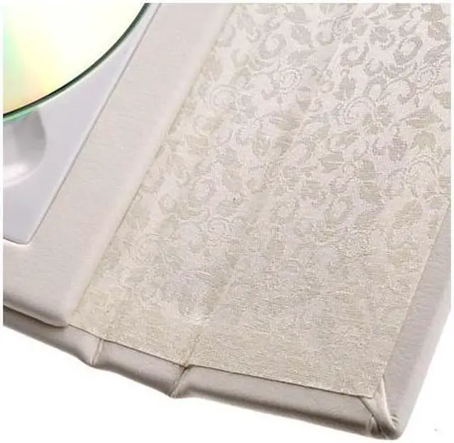 Alt view image 4 of 4 - Adorama Overlapping CD Holder with Cover Window, Holds 1 CD, White | 5-Pack