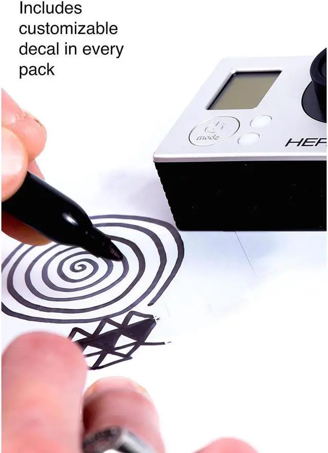 Alt view image 2 of 2 - XSories XSkin HD4 Reusable Decal Sticker for GoPro HERO4 Cameras,Tropical Floral