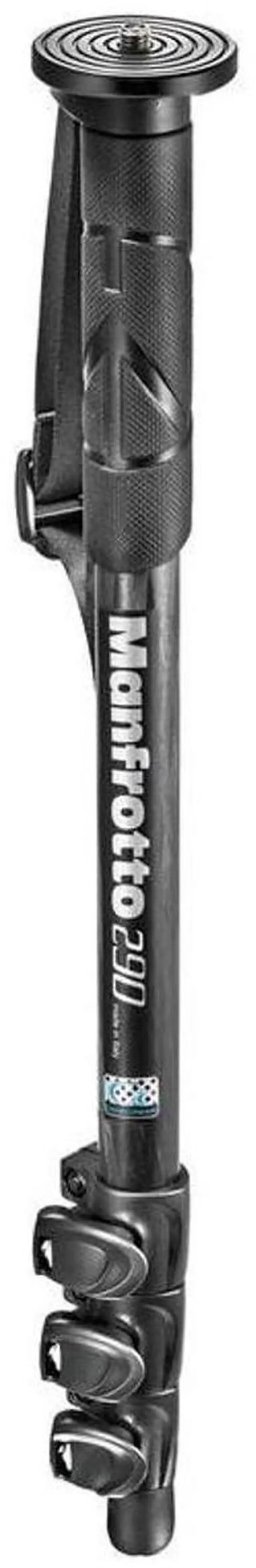 Alt view image 13 of 14 - Manfrotto MM290C4US 290 Carbon Fiber Monopod
