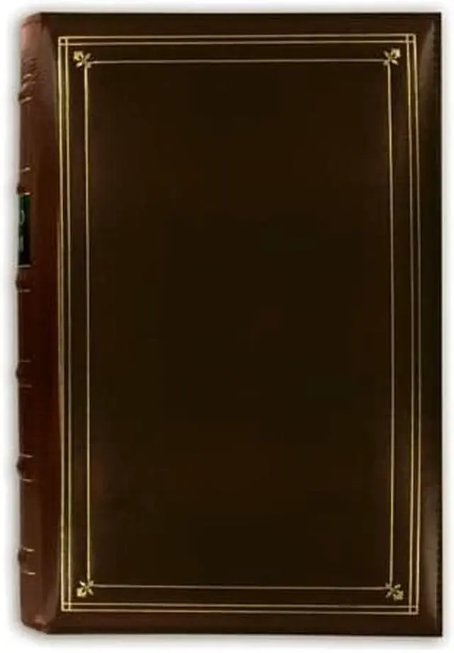 Alt view image 4 of 4 - Pioneer 204-pocket 4x6-inch Leather Photo Album + bonus pockets