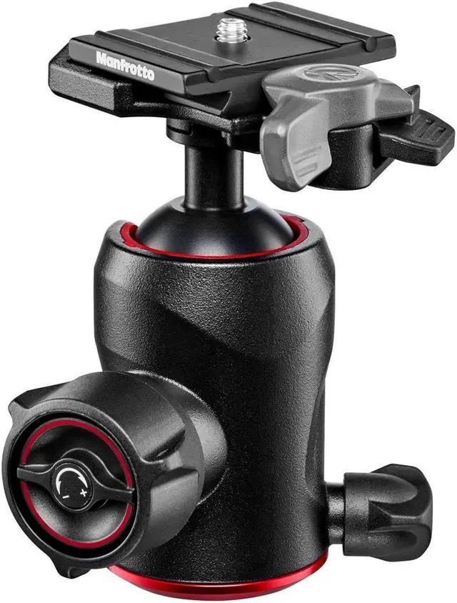 Alt view image 12 of 15 - Manfrotto 496 Center Ball Head with 200PL-PRO Quick Release Plate #MH496-BHUS