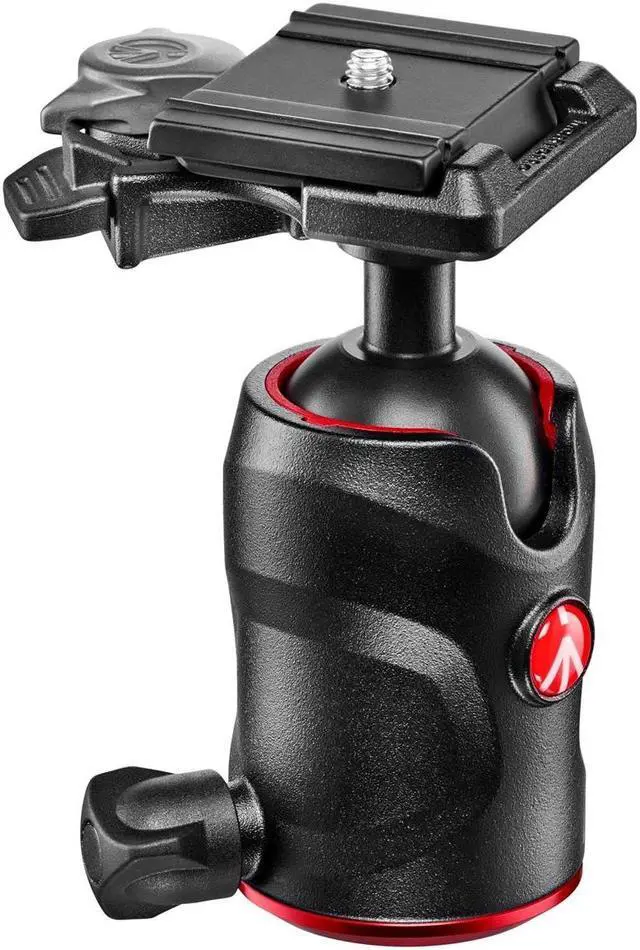 Alt view image 11 of 15 - Manfrotto 496 Center Ball Head with 200PL-PRO Quick Release Plate #MH496-BHUS