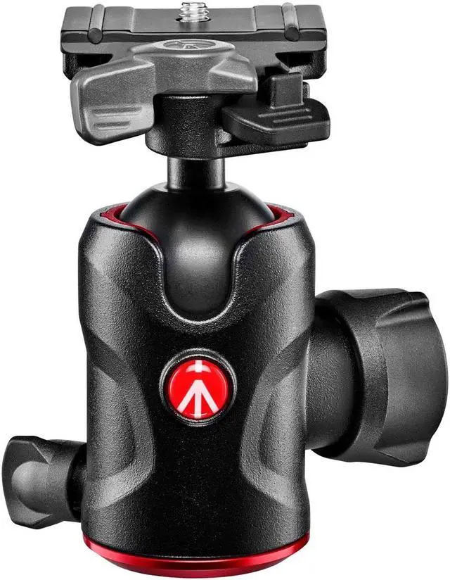 Main image of Manfrotto 496 Center Ball Head with 200PL-PRO Quick Release Plate #MH496-BHUS