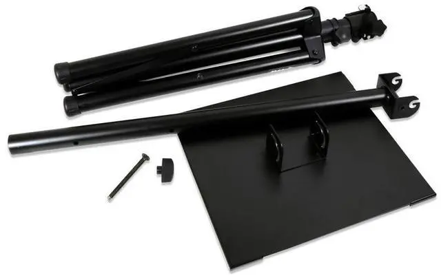 Alt view image 14 of 20 - Pyle PLPTS7 Universal Device Stand with Height Adjustable Tripod Mount for Projector, Laptop, Notebook, Mixer and DJ Equipment