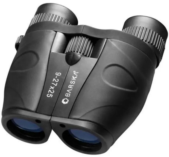 Alt view image 2 of 4 - Barska 9-27x25 Compact Gladiator Zoom Binoculars, BK-7 Porro Prism, Fully Coated