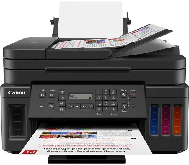 Alt view image 12 of 20 - Canon PIXMA G7020 Wireless MegaTank All-in-One Printer