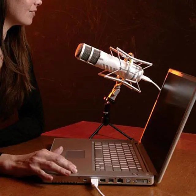 Alt view image 11 of 19 - Rode Podcaster USB Dynamic Microphone