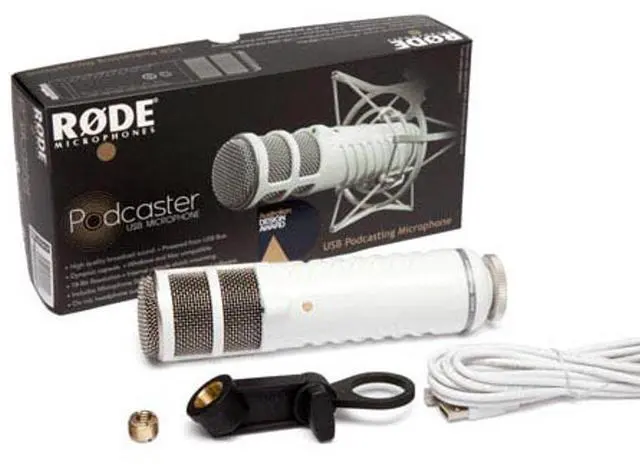 Alt view image 10 of 19 - Rode Podcaster USB Dynamic Microphone