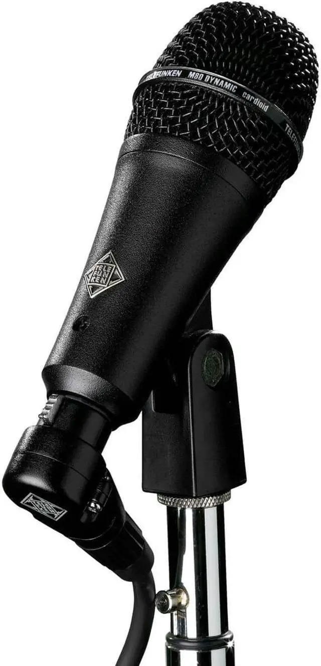 Alt view image 2 of 5 - telefunken m80sh dynamic microphone chrome