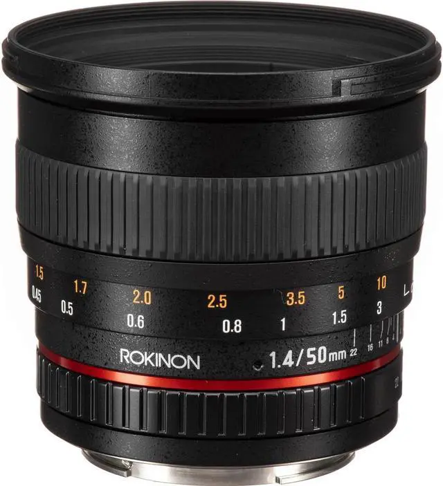 Alt view image 6 of 10 - Rokinon 50mm F1.4 Lens for Canon EF Mount #50M-C
