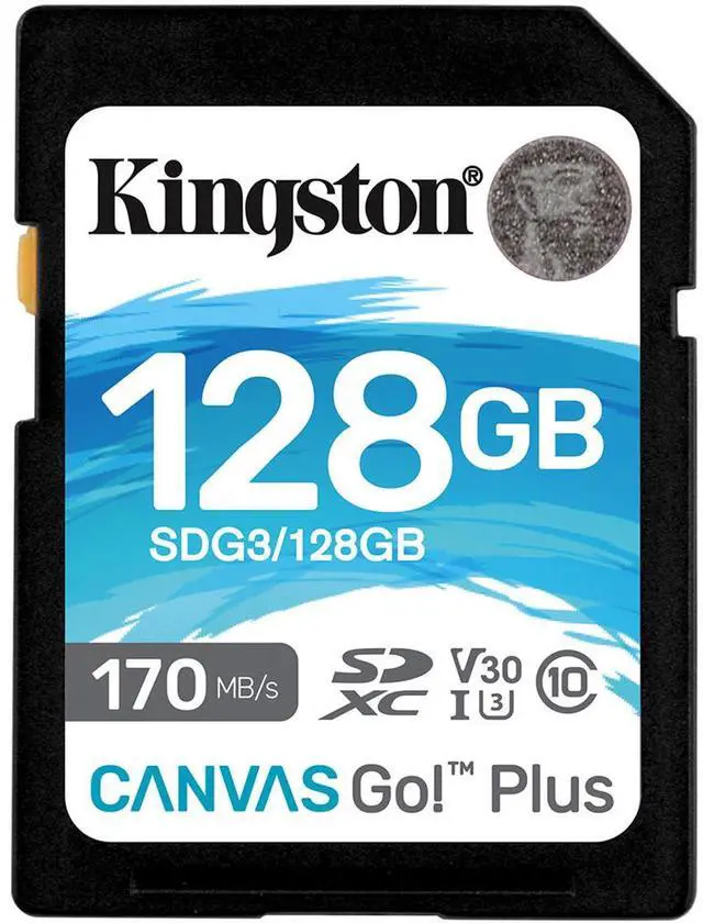 Alt view image 17 of 20 - Kingston Canvas Go! Plus 128 Gb Class 10/Uhs-I (U3) Sdxc