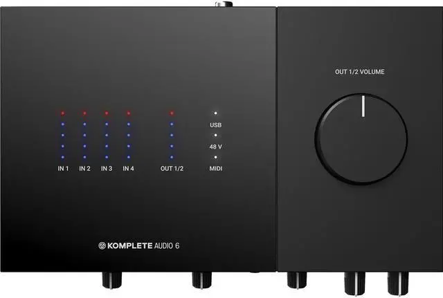 Alt view image 9 of 10 - native instruments komplete audio 6 mk2