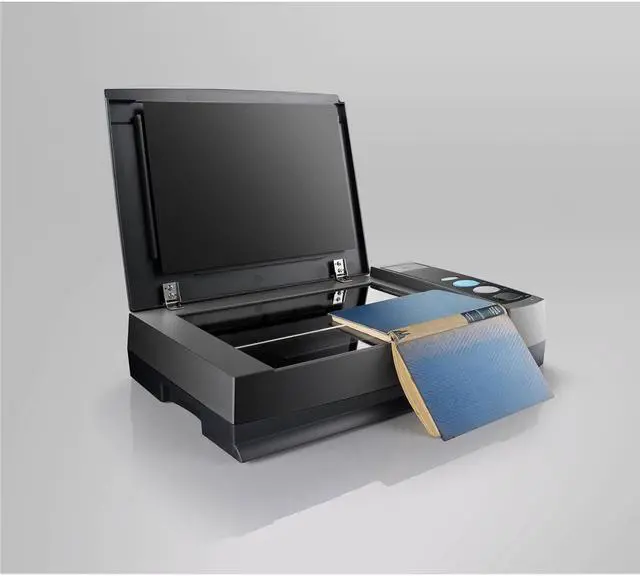 Alt view image 7 of 10 - Opticfilm 3800l Book Scanner 1200 Dpi 8.5x11.69 A4 Scanner