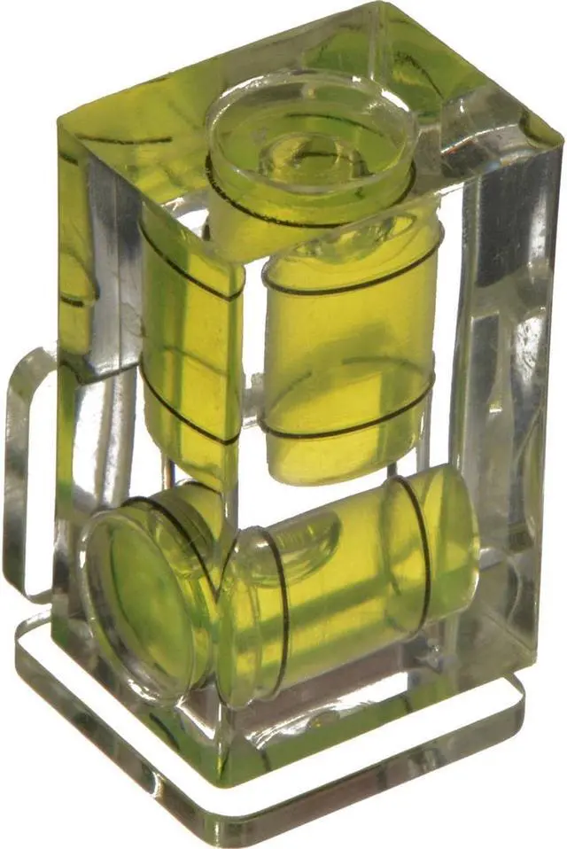 Alt view image 3 of 3 - Manfrotto 337 2 Axis Flash Hot Shoe Double Bubble Level