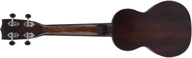 Alt view image 2 of 7 - Gretsch G9100-L Soprano Long-Neck Ukulele with Gig Bag, Vintage Mahogany Stain