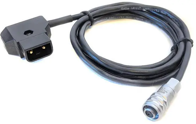 Main image of Bescor 2' D-Tap to 2-Pin Power Cable for BMPCC 4K/6K #BMADT2