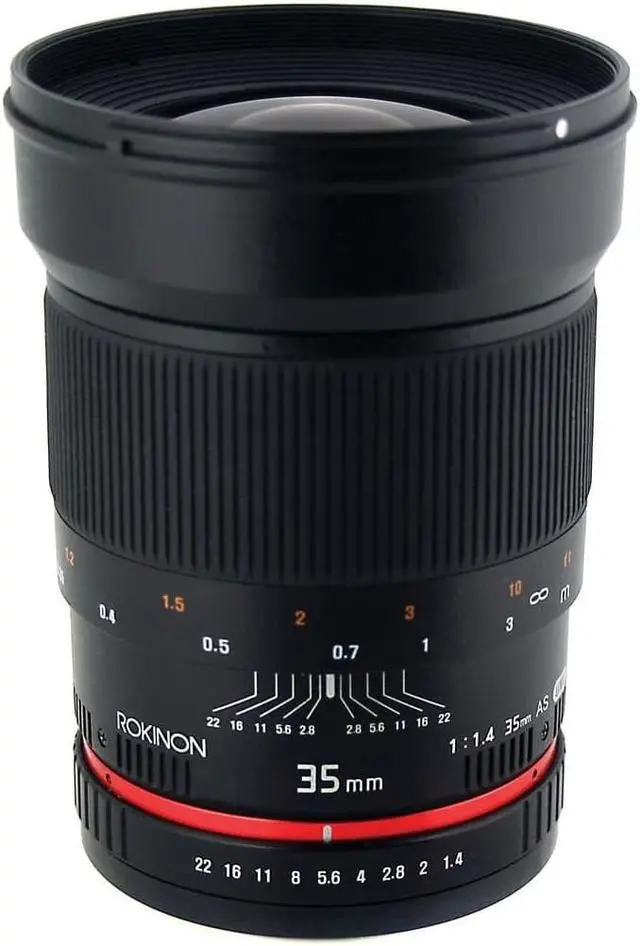 Alt view image 16 of 17 - Rokinon 35mm f/1.4 Aspherical Wide Angle Lens (for Sony Alpha E-Mount Cameras)