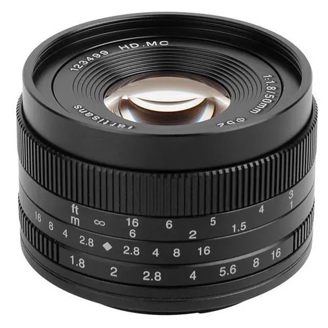 Alt view image 2 of 7 - 7artisans Photoelectric 50mm f/1.8 Lens for Micro Four Thirds #A704B