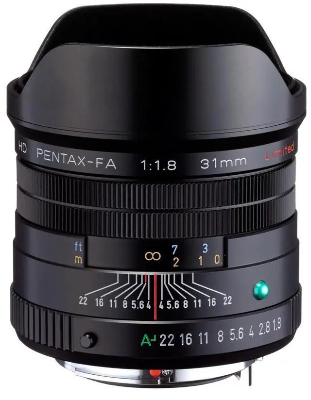 Main image of Pentax HD Pentax-FA 31mm f/1.8 Limited Lens, Black #20210