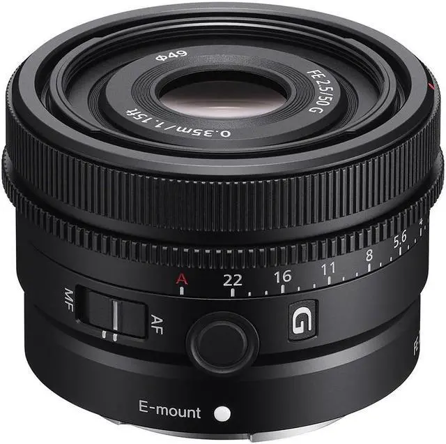 Main image of Sony FE 50mm F2.5 G Full-Frame Ultra-Compact G Lens