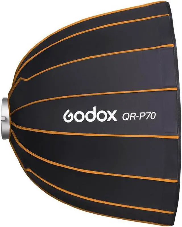 Alt view image 4 of 7 - Godox QR-P70 Quick Release Parabolic Softbox (27.6")