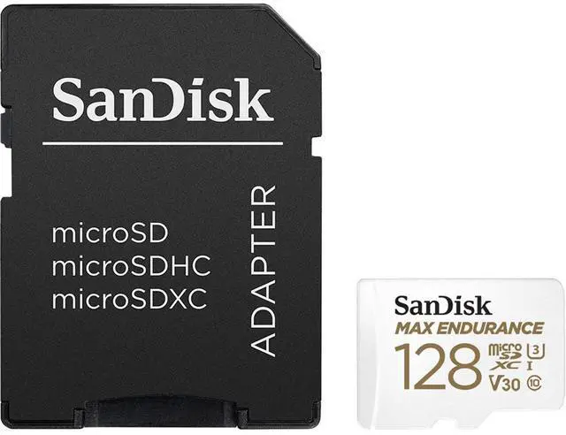 Alt view image 9 of 10 - SanDisk MAX ENDURANCE 128 GB Class 10/UHS-I U3 microSDHC 1 Pack SDSQQVR128GAN6IA