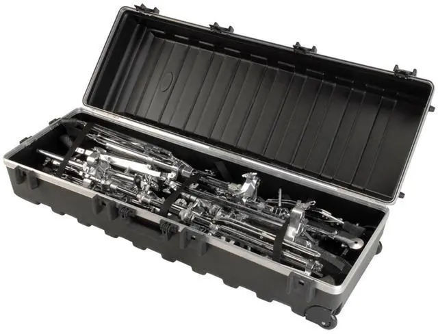 Alt view image 3 of 14 - SKB Cases 48x16x12 Rail Pack Utility Case with Wheels, No Foam 48-1/4 x 16 x 12-