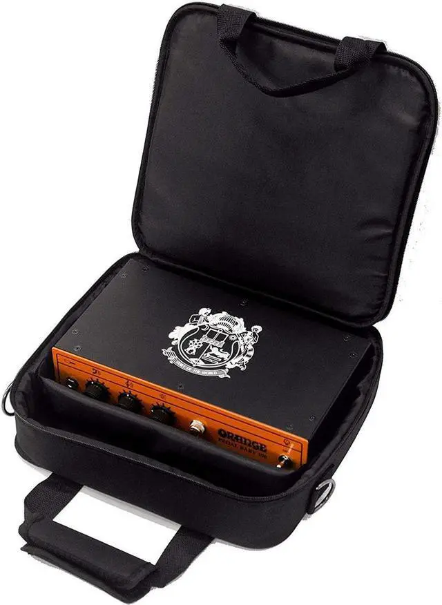 Alt view image 2 of 2 - Orange Case Style Vinyl Gig Bag for Pedal Baby 100 Power Amplifier
