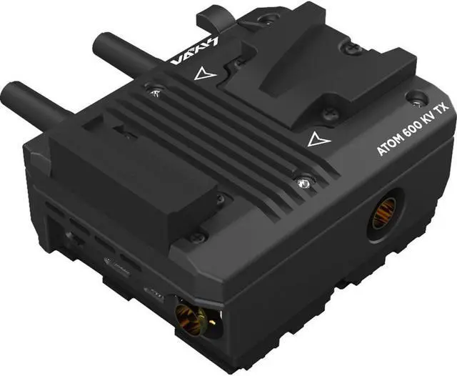 Alt view image 2 of 7 - Vaxis Atom 600 KV Wireless Transmitter/Receiver Kit for RED KOMODO, Black