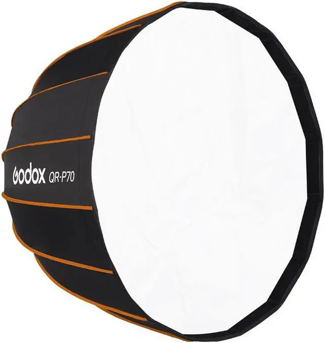 Alt view image 2 of 7 - Godox QR-P70 Quick Release Parabolic Softbox (27.6")