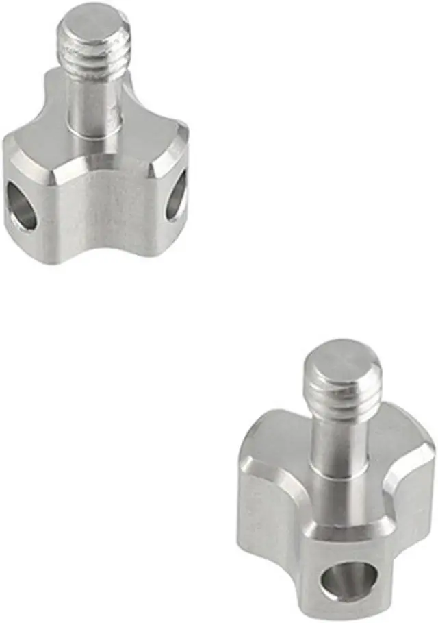 Alt view image 2 of 6 - CAMVATE 1/4"-20 Thumbscrew Replacement Lock Knob for DSLR Camera Cage Handgrip & Accessory, 2-Pack