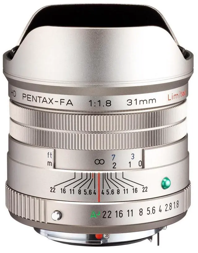 Main image of Pentax HD Pentax-FA 31mm f/1.8 Limited Lens, Silver #20220