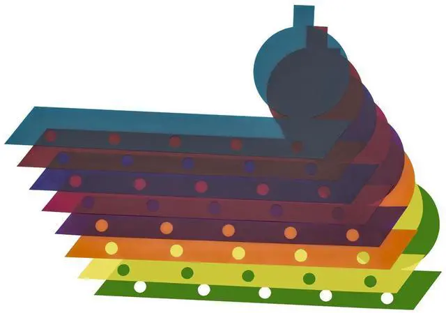 Alt view image 2 of 6 - Flashpoint Creative Color Gel Kit For XPLOR300 Pro and Godox AD300 Pro Monolights