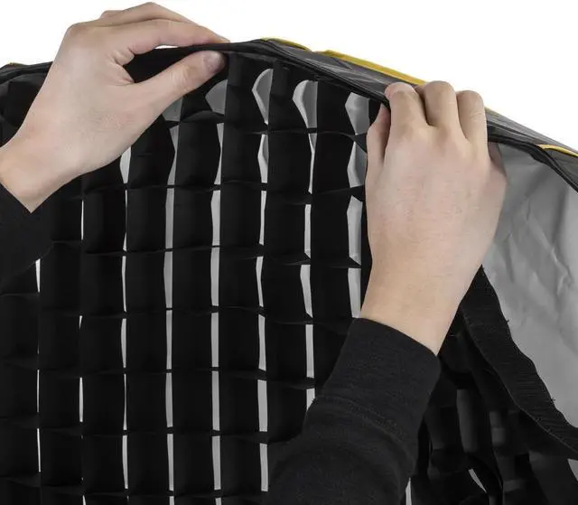 Alt view image 3 of 5 - Glow Eggcrate Grid for EZ Lock 20" Deep Parabolic Quick Softbox #EZ-G-20